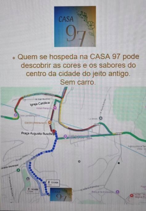 산타 테레사 Casa 97 Completa! Horario Flexivel! 빌라 외부 사진